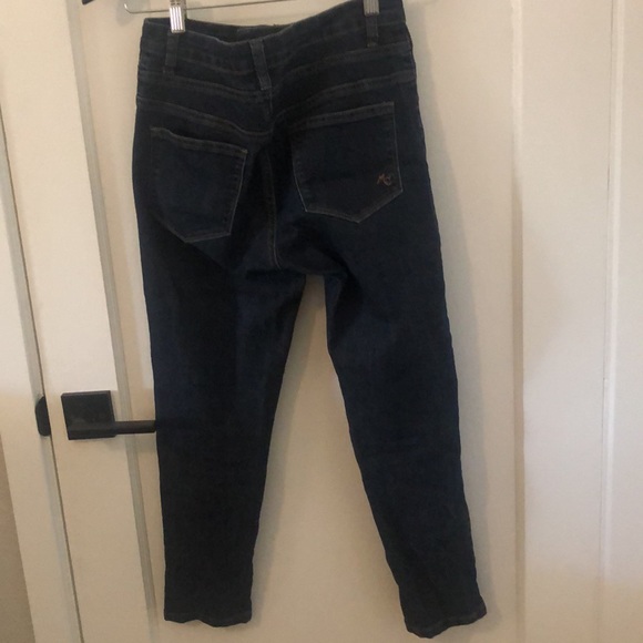 ModCloth size 6 short/cropped button fly jeans - Picture 2 of 3